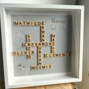 Cadre « Scrabble » – Modèle XL