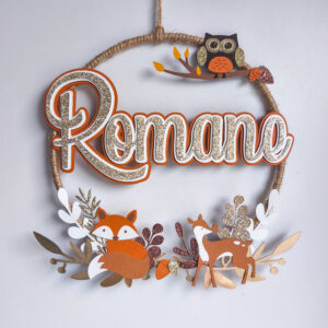 couronne animaux de la forêt